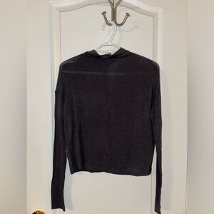 Aritzia Wilfred Lussac Top - Dark Grey - XXS